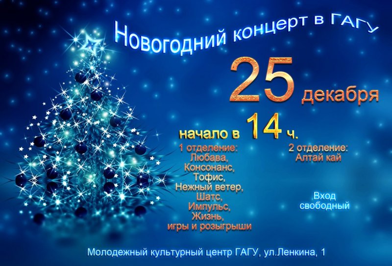 Новогодний концерт