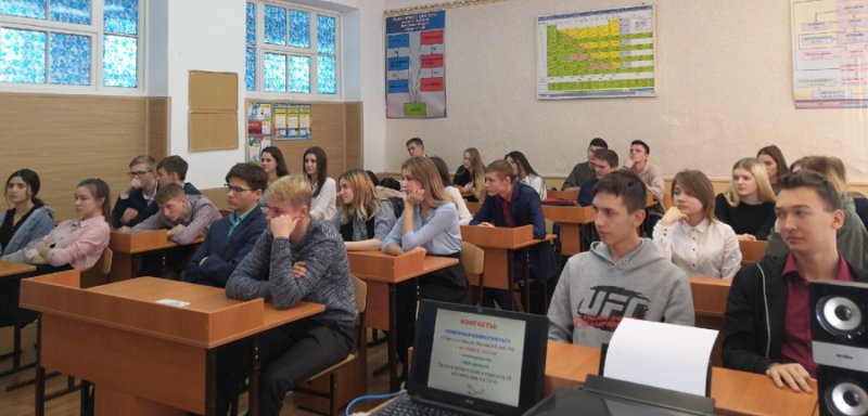 Профориентационные встречи со школьниками 